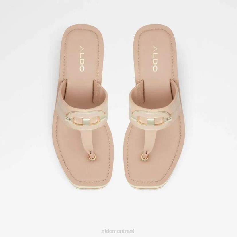 Aldo footwear sale VD8R5020 Aldo sandale de plage tong pour femmes sunseek rose clair à la mode