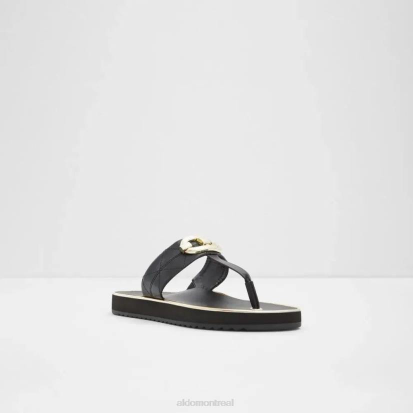 Aldo footwear sale VD8R5025 Aldo Searene tong femme sandale de plage mode noir