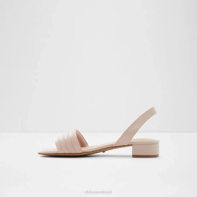Aldo footwear sale VD8R5040 Aldo zarewen sandale plate pour femme rose clair mode