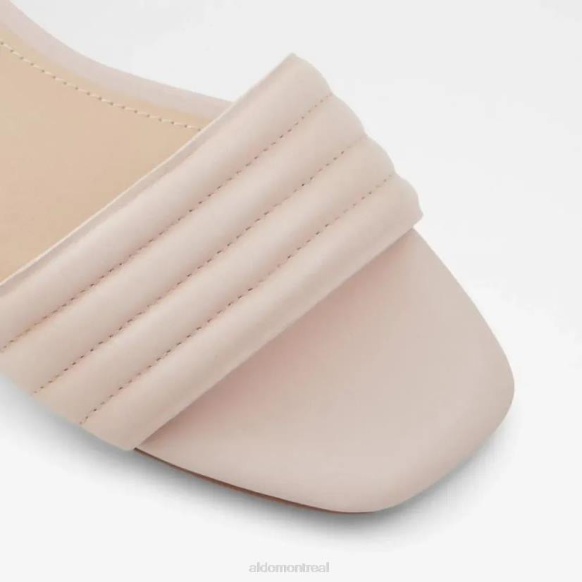 Aldo footwear sale VD8R5040 Aldo zarewen sandale plate pour femme rose clair mode