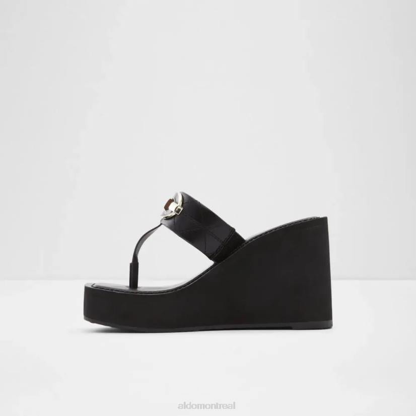 Aldo footwear sale VD8R5060 Aldo sandale de plage tong femme sunseek noir mode