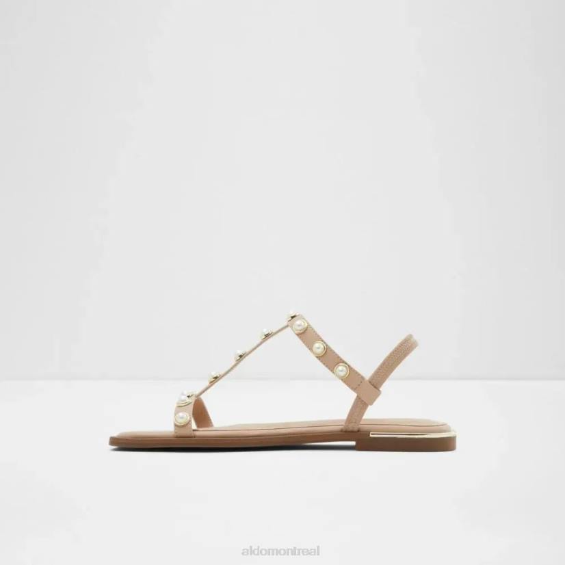 Aldo footwear sale VD8R5070 Aldo fashion bone nydewia, sandales plates à bride en T pour femmes