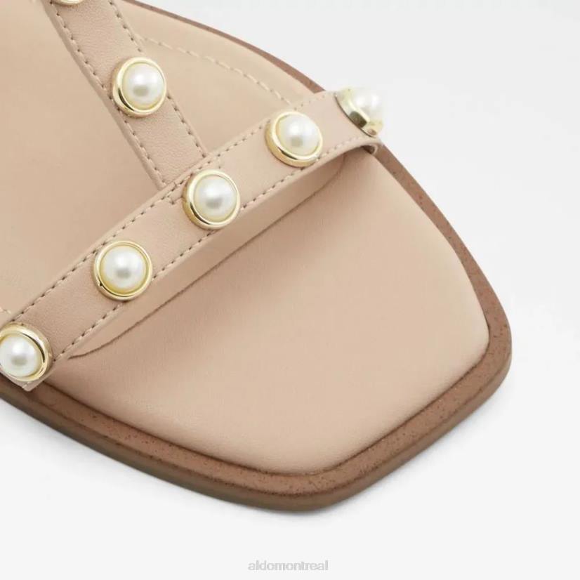 Aldo footwear sale VD8R5070 Aldo fashion bone nydewia, sandales plates à bride en T pour femmes