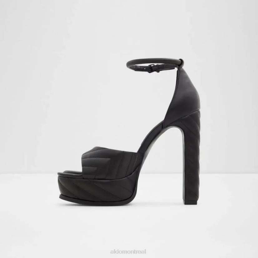 Aldo footwear sale VD8R5725 Aldo sandale à plateforme matelassée pour femme milena noire