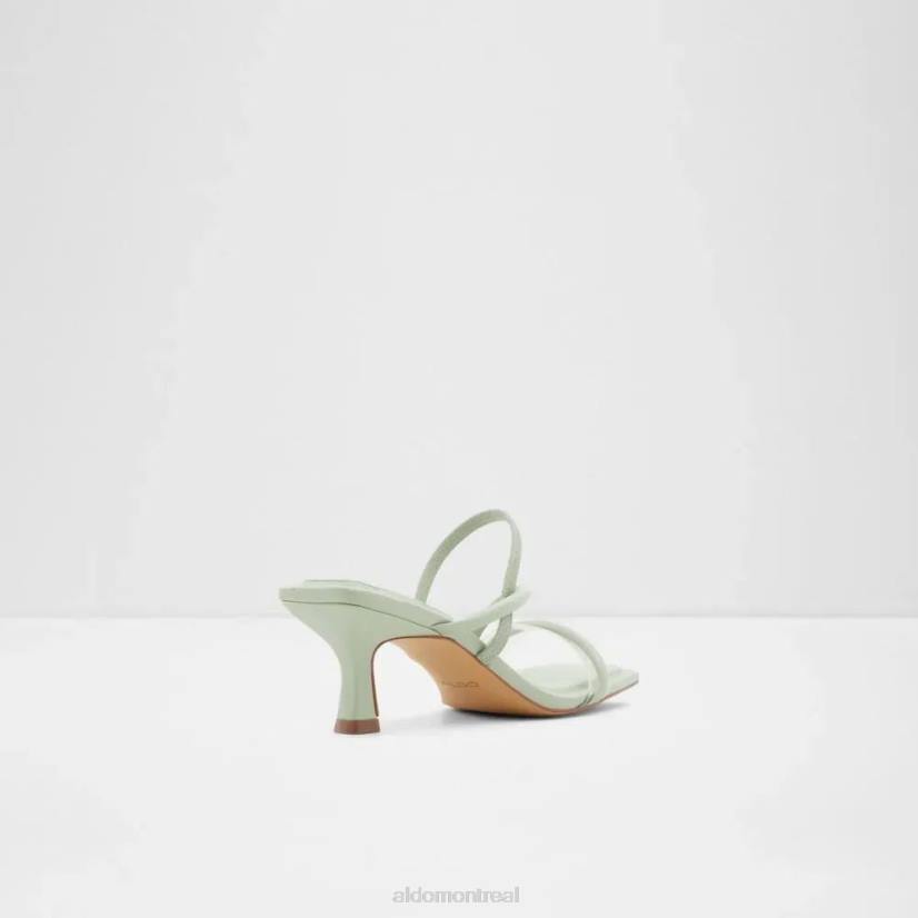 Aldo footwear sale VD8R5820 Aldo mode autre sandale à talon à bride arrière pour femme zoebaen verte