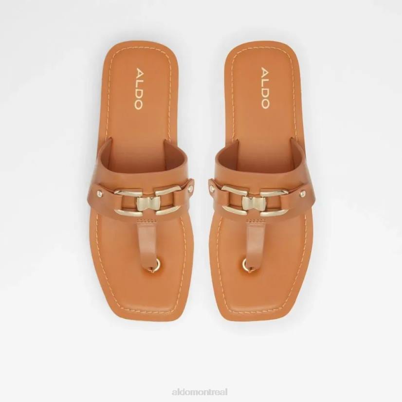 Aldo footwear sale VD8R5830 Aldo sandale de plage épaisse pour femme au bord de la piscine mode marron moyen