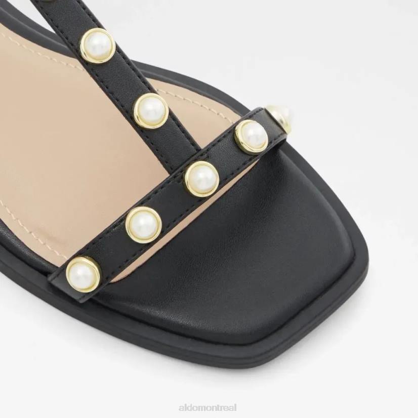 Aldo footwear sale VD8R5855 Aldo nydewia sandale plate femme mode noir