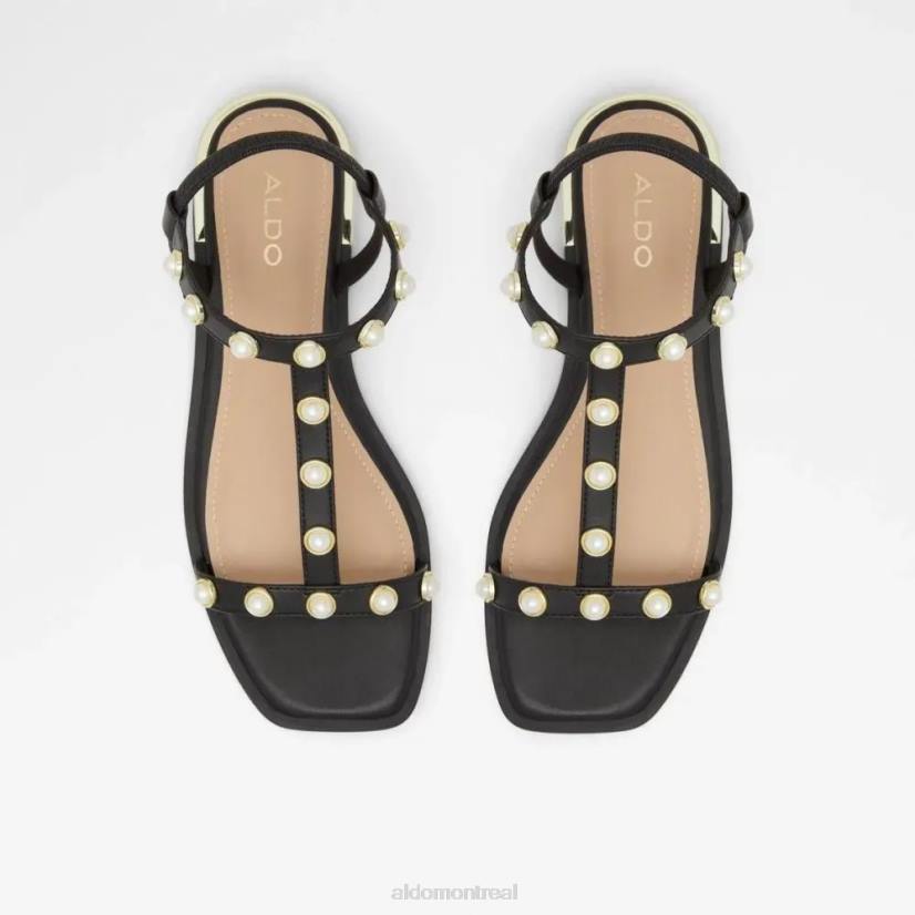 Aldo footwear sale VD8R5855 Aldo nydewia sandale plate femme mode noir