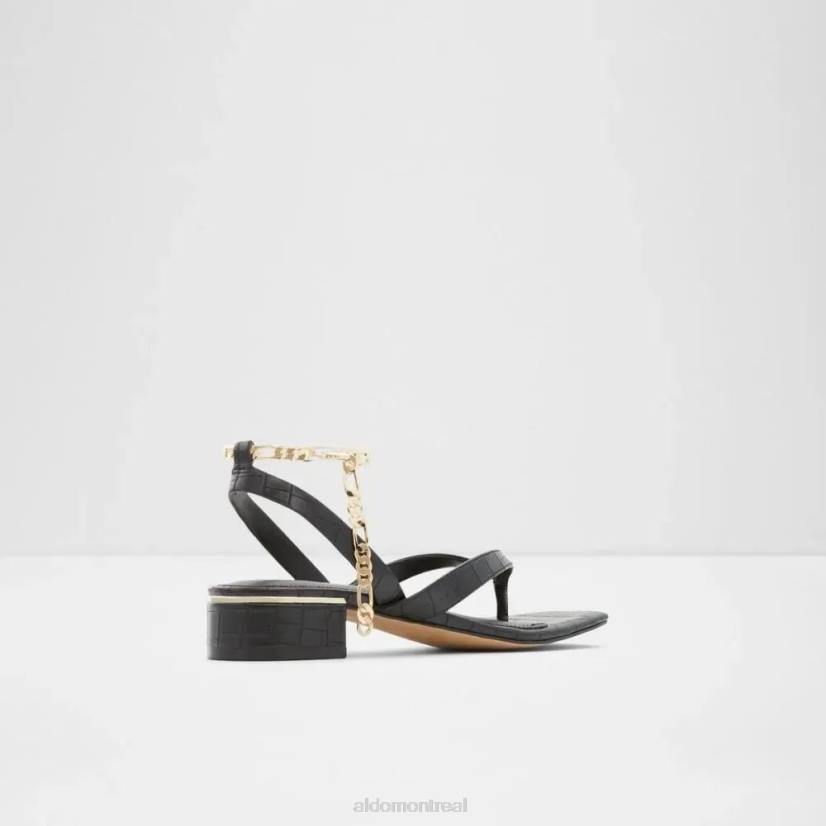 Aldo footwear sale VD8R5870 Aldo agralella sandale à talon bloc pour femme noir mode