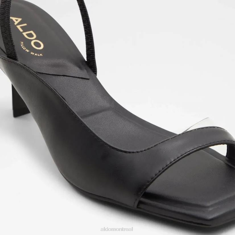 Aldo footwear sale VD8R5875 Aldo sandale à talon chaton pour femme black fashion valencia