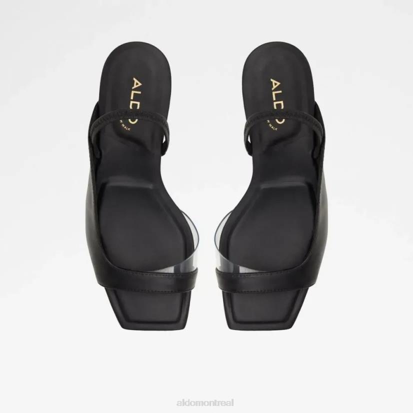 Aldo footwear sale VD8R5875 Aldo sandale à talon chaton pour femme black fashion valencia