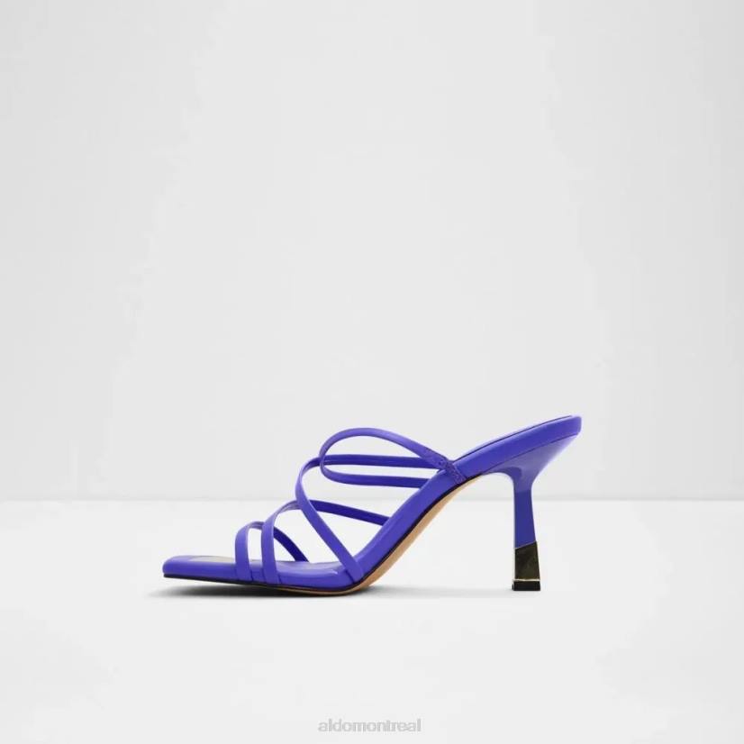 Aldo footwear sale VD8R5880 Aldo aviah sandale à talon bout ouvert pour femme violet mode