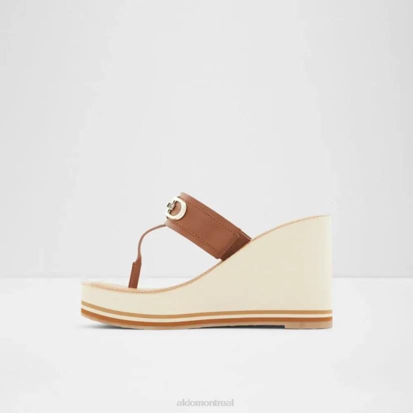 Aldo footwear sale VD8R6035 Aldo cognac fashion macarenia sandale compensée femme