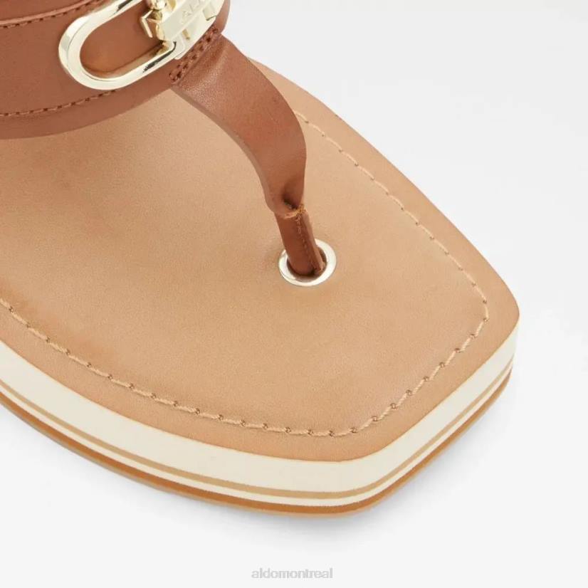 Aldo footwear sale VD8R6035 Aldo cognac fashion macarenia sandale compensée femme