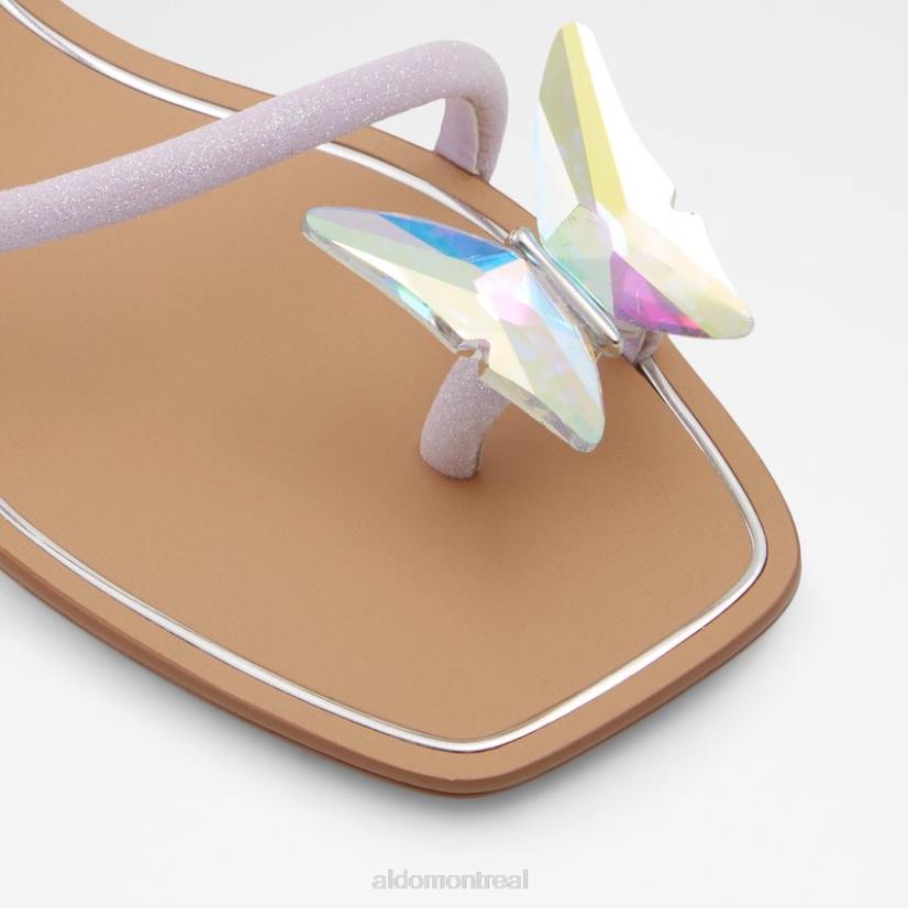 Aldo footwear sale VD8R635 Aldo garberia violet clair paillettes synthétiques mode