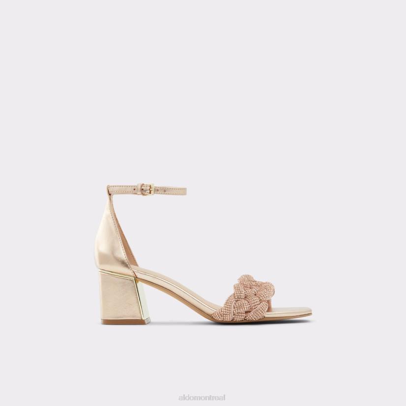 Aldo footwear sale VD8R7280 Aldo pina de mode en or rose