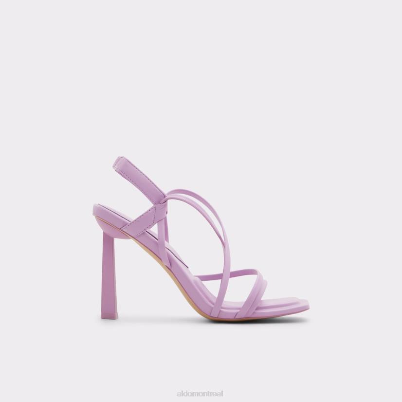 Aldo footwear sale VD8R9215 Aldo Sandale à talons et à lanières Amilia, violet vif