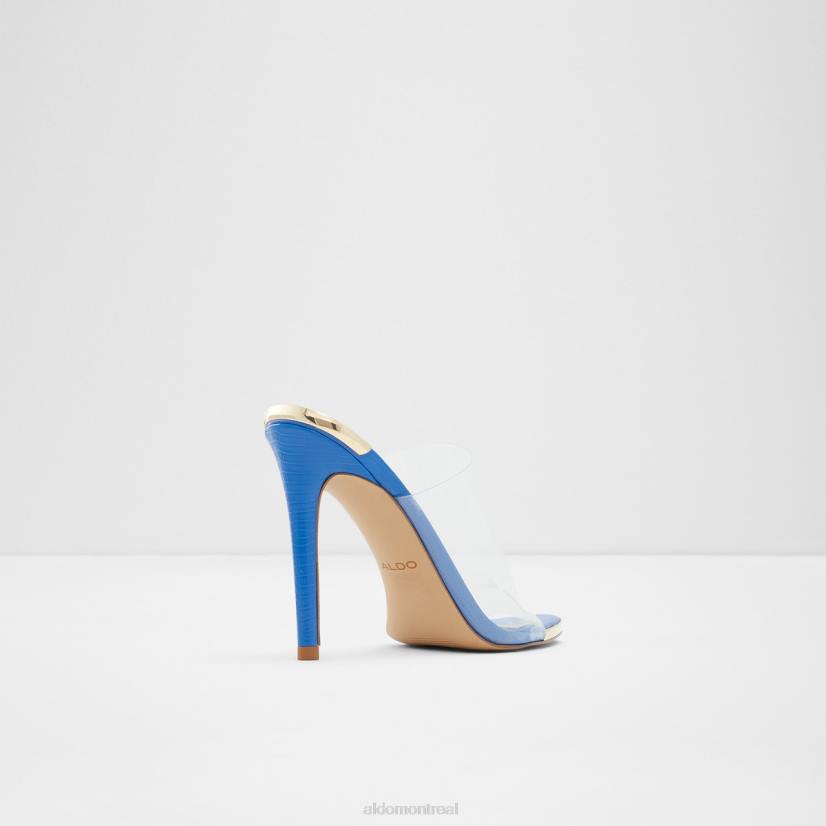 Aldo footwear sale VD8R9280 Aldo Bleu afeadan sandale à talons hauts talon bloc mode