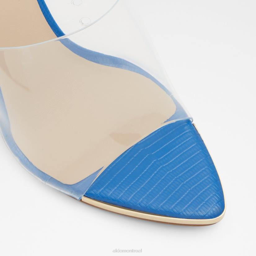 Aldo footwear sale VD8R9280 Aldo Bleu afeadan sandale à talons hauts talon bloc mode