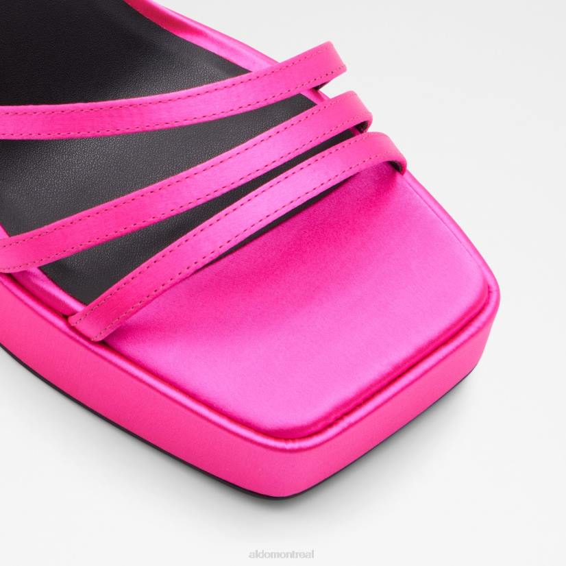 Aldo footwear sale VD8R9515 Aldo sandale à talon à lanières landabriver plateforme fashion rose vif