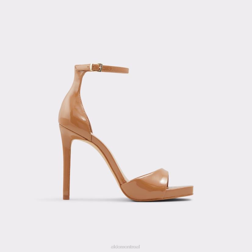 Aldo footwear sale VD8R9610 Aldo Livia sandale à talons hauts plateforme mode cognac