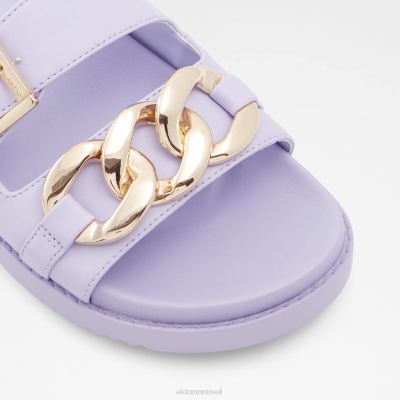 Aldo footwear sale VD8R9785 Aldo asae slide sandale mode violet