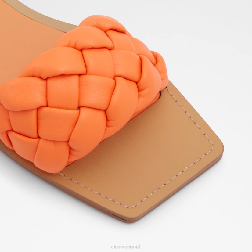 Aldo footwear sale VD8R9800 Aldo poètes glisser sandale orange vif mode