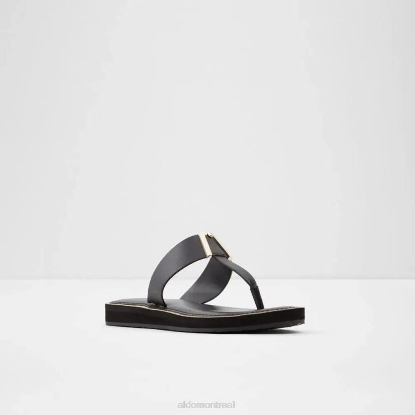Aldo france VD8R5091 Aldo malibu tong plate sandale femme mode noir