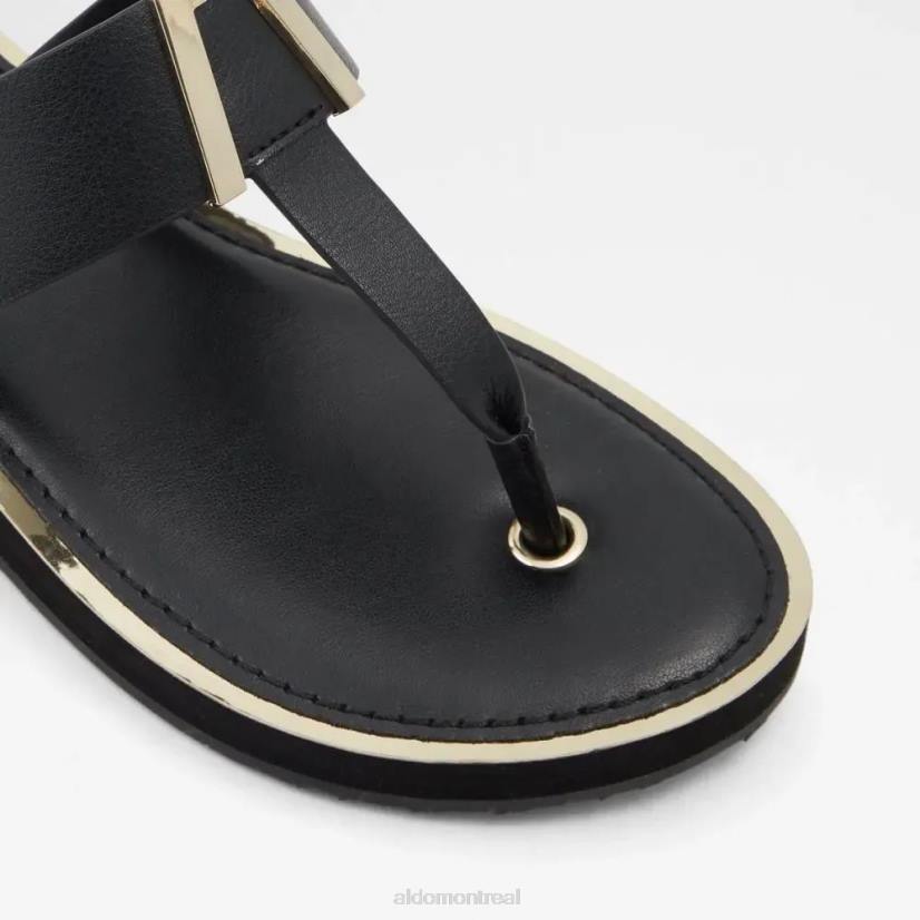 Aldo france VD8R5091 Aldo malibu tong plate sandale femme mode noir