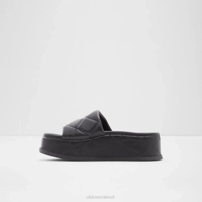 Aldo france VD8R5096 Aldo Fashion Rad Sandale compensée pour femme Noir