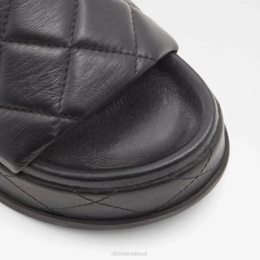 Aldo france VD8R5096 Aldo Fashion Rad Sandale compensée pour femme Noir