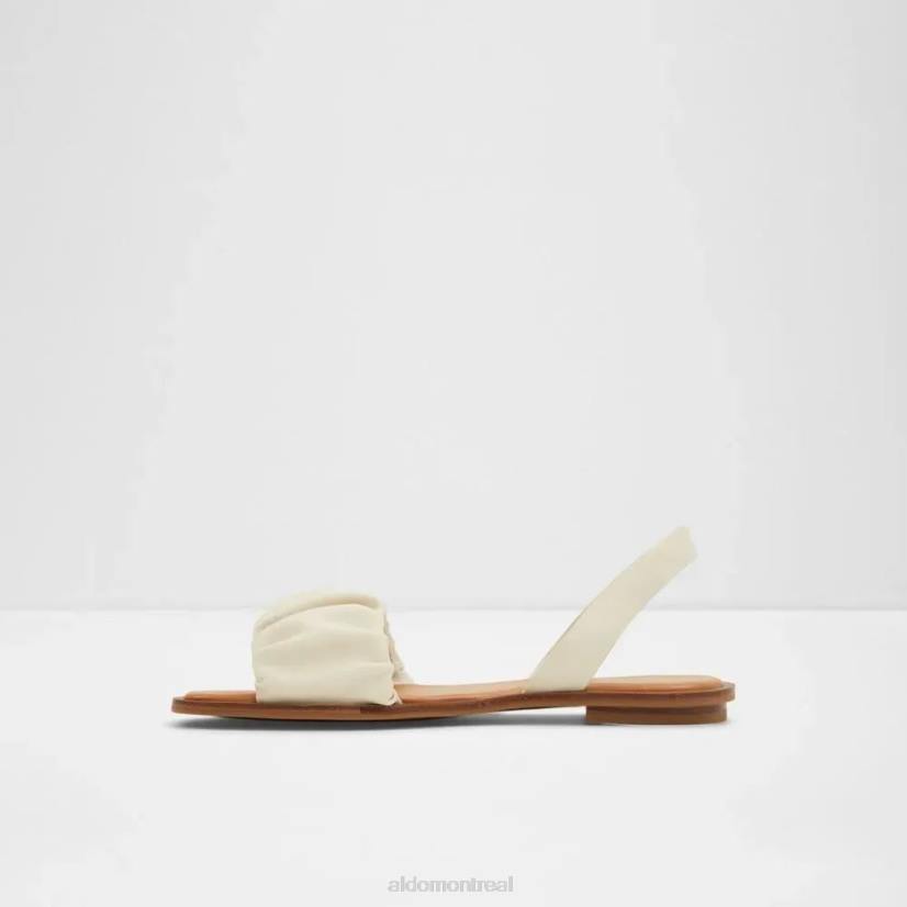 Aldo france VD8R5711 Aldo brelden sandale plate deux pièces pour femme mode autre blanc