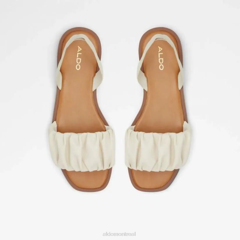 Aldo france VD8R5711 Aldo brelden sandale plate deux pièces pour femme mode autre blanc