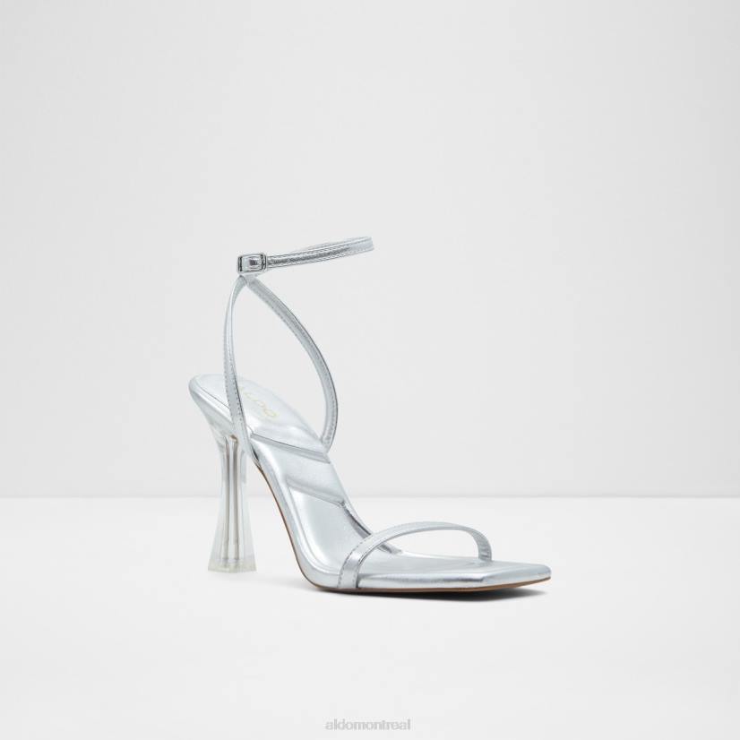 Aldo france VD8R9226 Aldo Nouveauté vivanti bride à la cheville sandale à talons mode argent