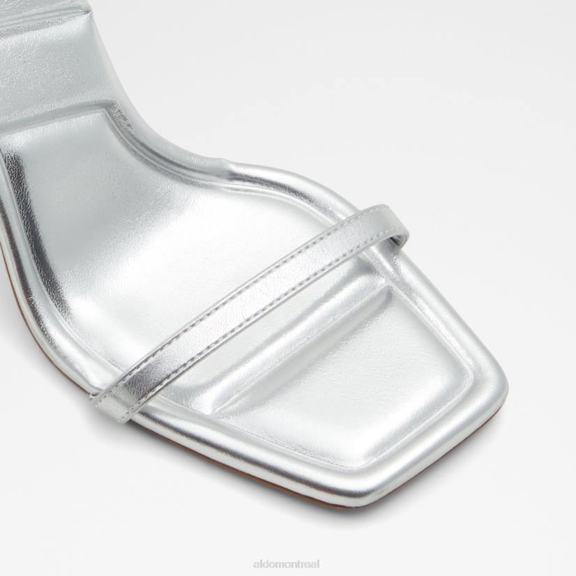 Aldo france VD8R9226 Aldo Nouveauté vivanti bride à la cheville sandale à talons mode argent