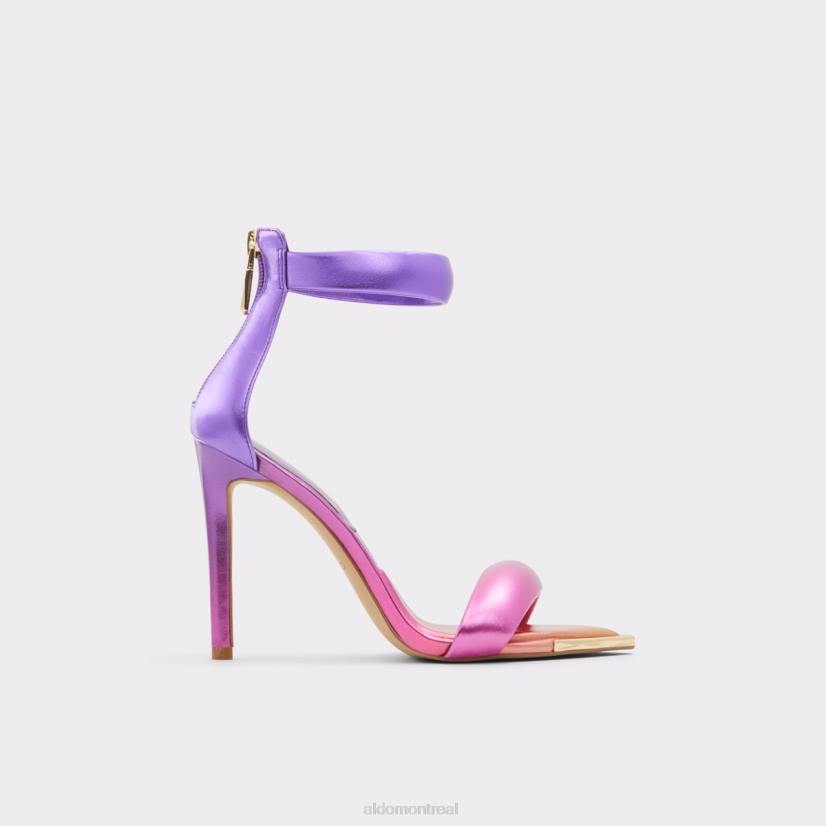 Aldo france VD8R9846 Aldo mode brillant multi contesa bride à la cheville talon haut talon aiguille