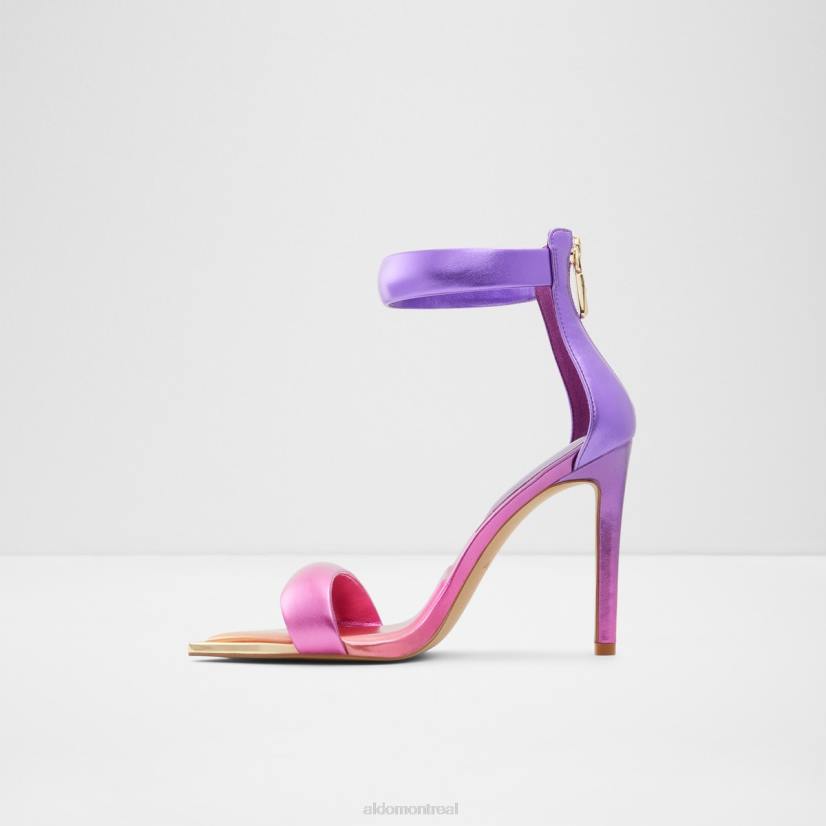 Aldo france VD8R9846 Aldo mode brillant multi contesa bride à la cheville talon haut talon aiguille
