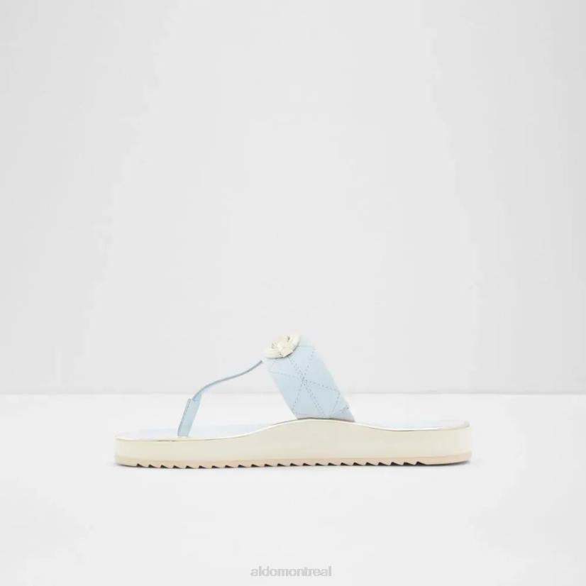 Aldo france chaussures homme VD8R5023 Aldo Sandale de plage tongs pour femmes, bleu Searene, à la mode