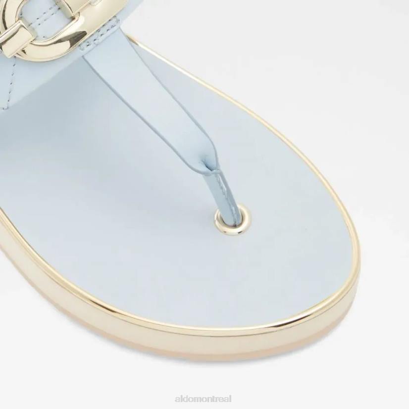 Aldo france chaussures homme VD8R5023 Aldo Sandale de plage tongs pour femmes, bleu Searene, à la mode