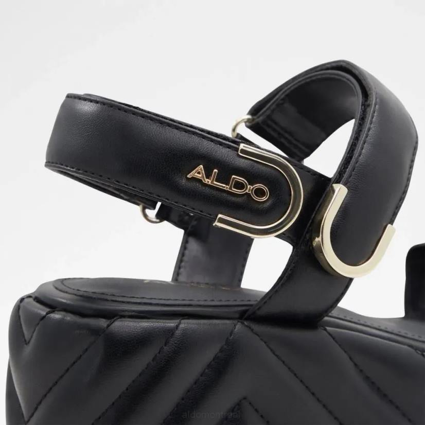 Aldo france chaussures homme VD8R5048 Aldo mode eroellan sandale flatfowedge pour femme noir
