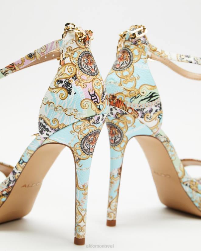 Aldo footwear VD8R11884 Aldo sandales à talons multi-scarlettchain à la mode