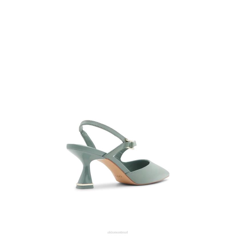 Aldo footwear VD8R2494 Aldo mode sevilla sandales à talons slip ons vert