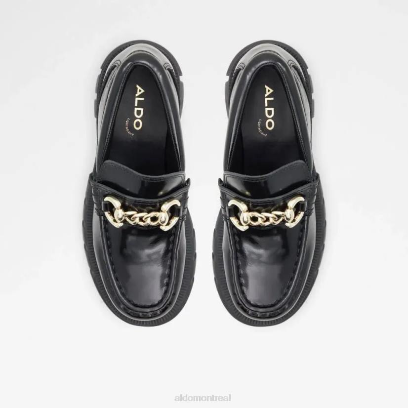 Aldo footwear VD8R5154 Aldo bigwalk mocassins à semelle crantée pour femme mode noir