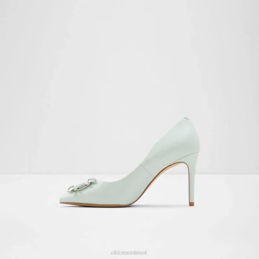 Aldo footwear VD8R5189 Aldo escarpin à talon mi-haut pour femme mahara fashion vert clair