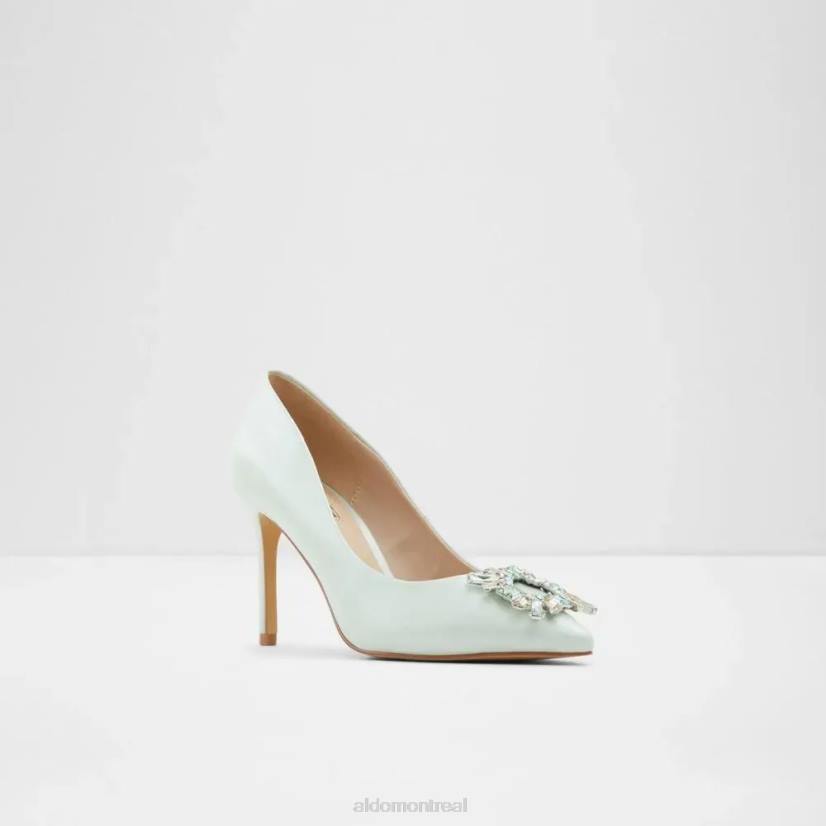 Aldo footwear VD8R5189 Aldo escarpin à talon mi-haut pour femme mahara fashion vert clair