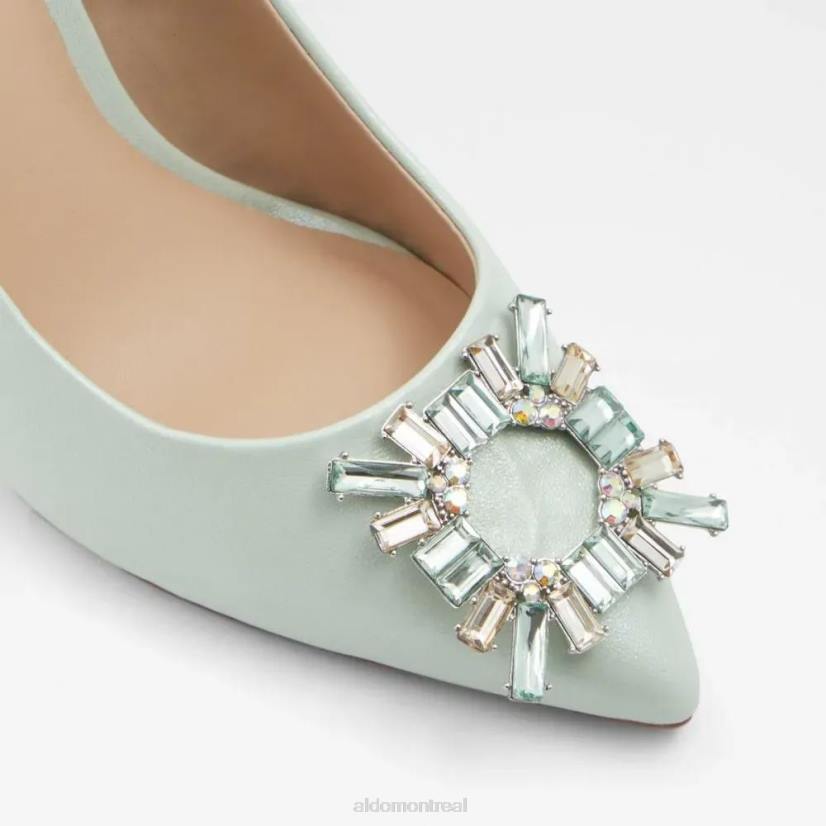 Aldo footwear VD8R5189 Aldo escarpin à talon mi-haut pour femme mahara fashion vert clair