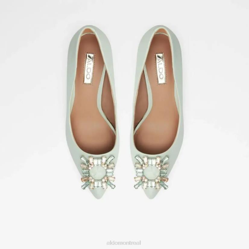 Aldo footwear VD8R5189 Aldo escarpin à talon mi-haut pour femme mahara fashion vert clair