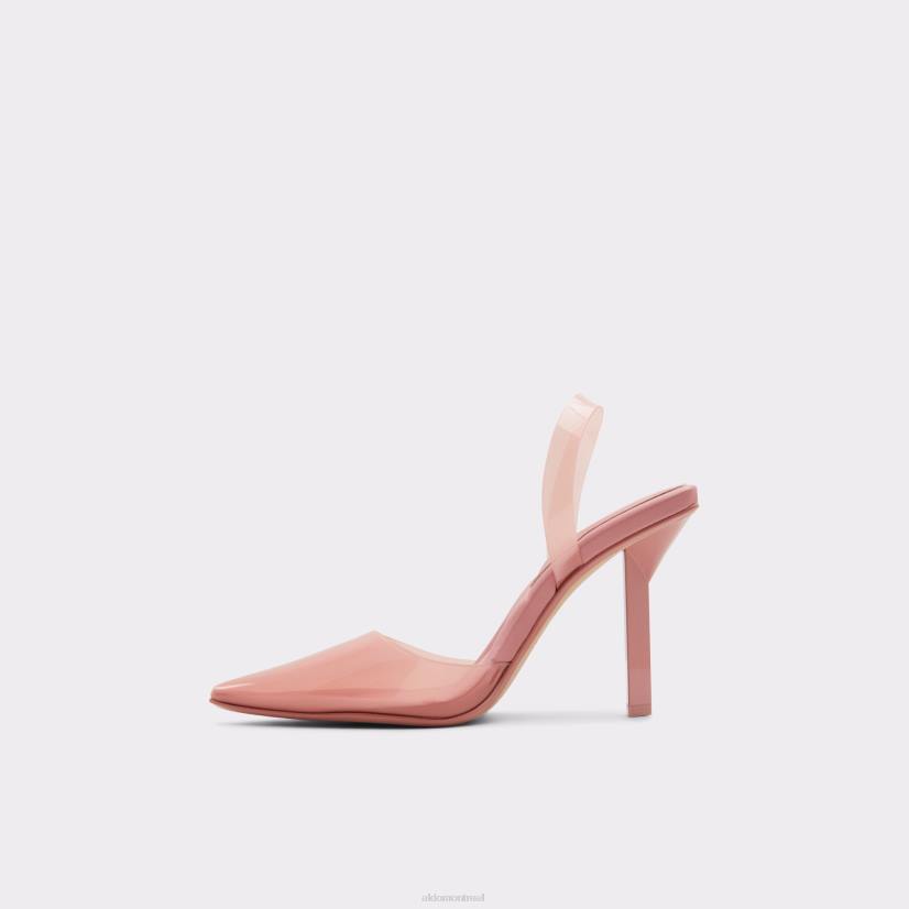 Aldo footwear VD8R9244 Aldo rildan sling back talon haut mode rose moyen