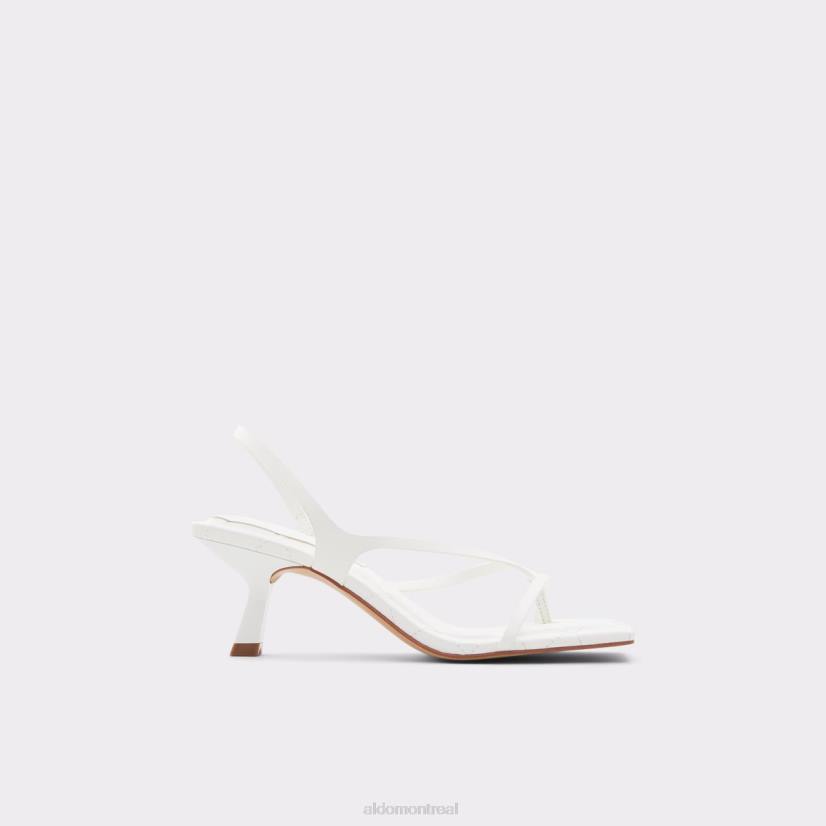 Aldo footwear VD8R9824 Aldo mode loni lanières talon haut sandale talon bloc blanc