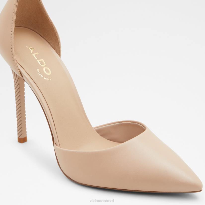Aldo footwear sale VD8R3265 Aldo Nouveauté blige bride à la cheville chaussure à talons talon aiguille os mode